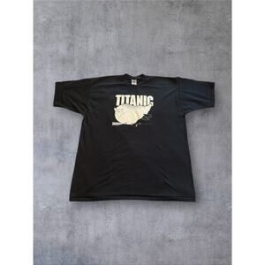 Vtg 90s Titanic TShirt Fruit of the Loom Lofteez Mns XXL Graphic Tee Made in USA